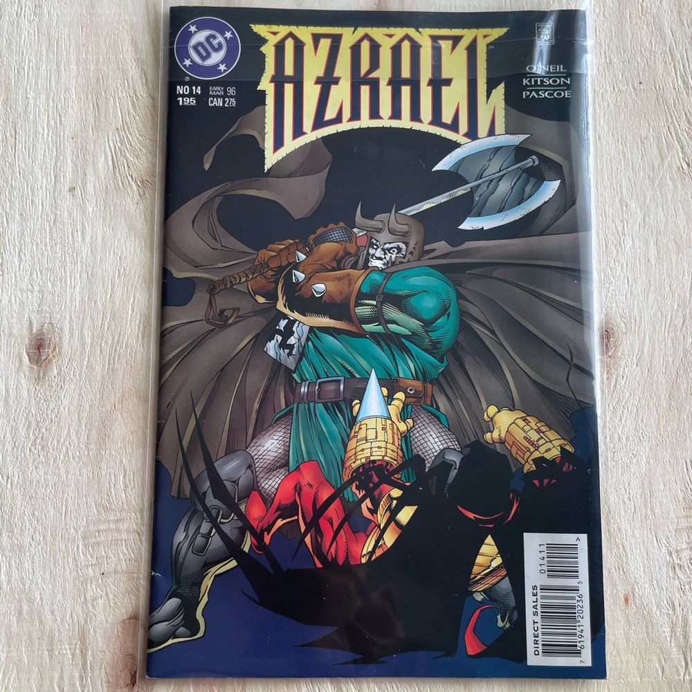 Azrael Agent Of The Bat #14 Dc Comics 1996